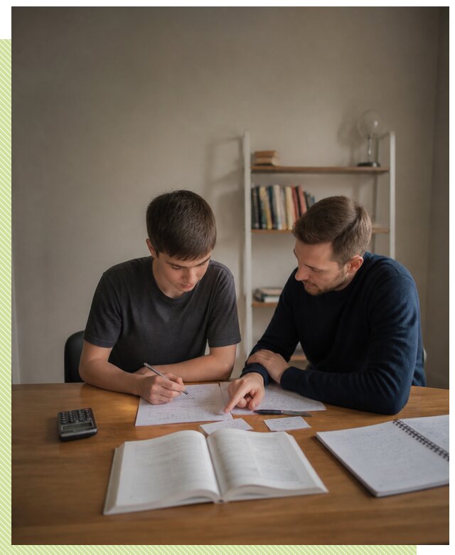 Репетитор по математике в Новодвинске для школьников и студентов