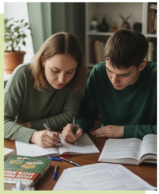 Репетитор по русскому языку для 10 класса в Новодвинске